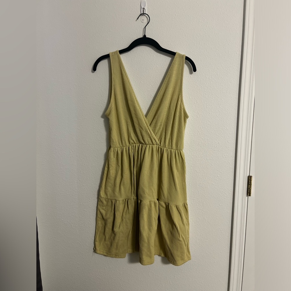 Caution to the Wind | V-Neck Dress